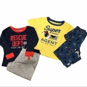 Carter’s 2 set of boys pj’s size 2yold EUC